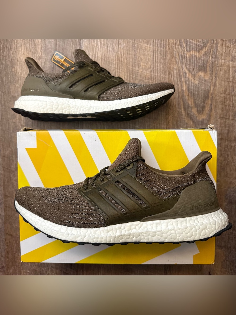 Adidas UltraBoost 3.0 Trace Olive Cargo Green Men’s Size 11 Sneakers Shoes S8201